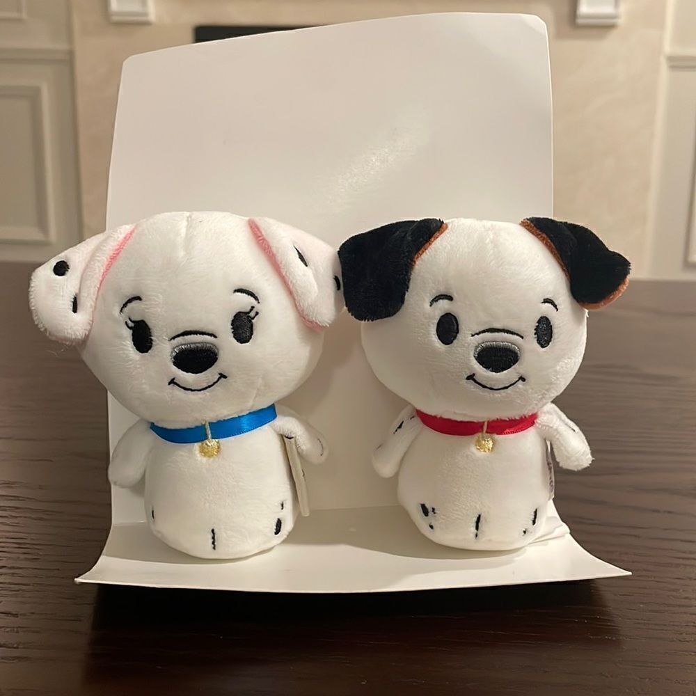 Disney 101 Dalmatians Pongo & Perdita Dogs Hallmark Itty Bitty Set of 2 NWT